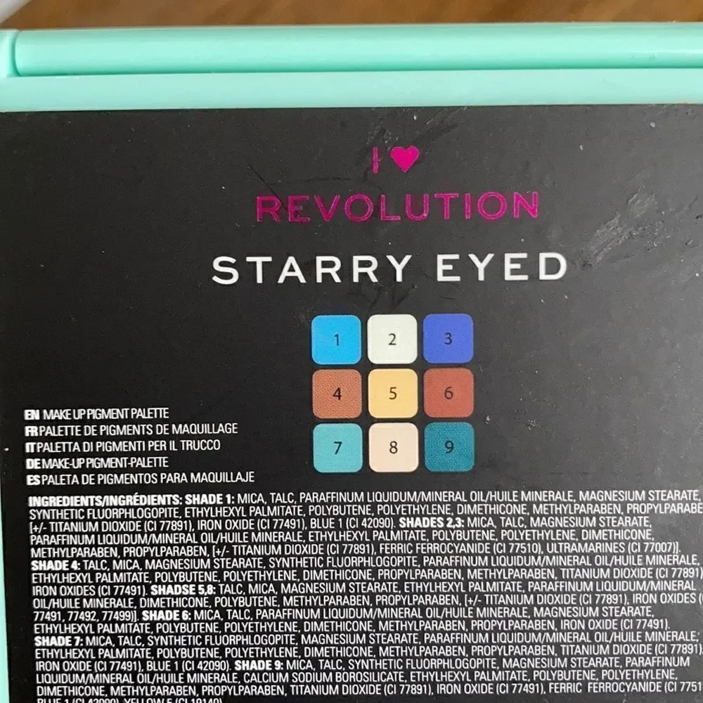Revolution Eye Shadow Palette Starry Eyed